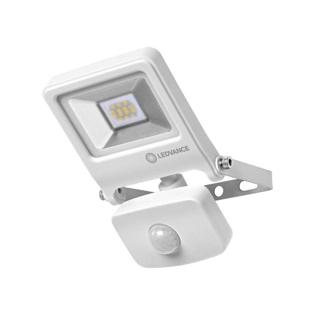 Flood Sensor 10W Hvid udendørslampe Fra Osram - Flood Sensor 10W &auml;r en kraftfull och energieffektiv str&aring;lkastare med IP44-klassning, vilket g&ouml;r den idealisk f&ouml;r utomhusbruk.