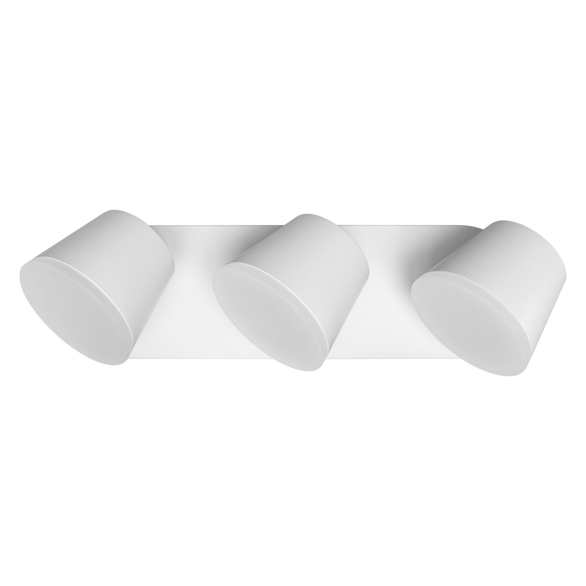 LED spot 35cm Hvid badeværelseslampe Fra Ledvance - De tre vinkelbara sk&auml;rmarna med diffusor ger ett starkt men bl&auml;ndfritt ljus som du kan rikta efter &ouml;nskem&aring;l.