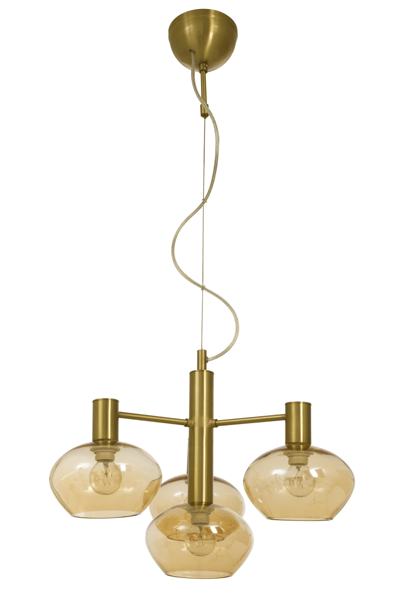 Bell Ø47 mat messing loftslampe Fra Aneta Lighting - Lampens design er skabt til at tiltrække øjet, og den passer lige så godt i moderne miljøer som i klassiske.