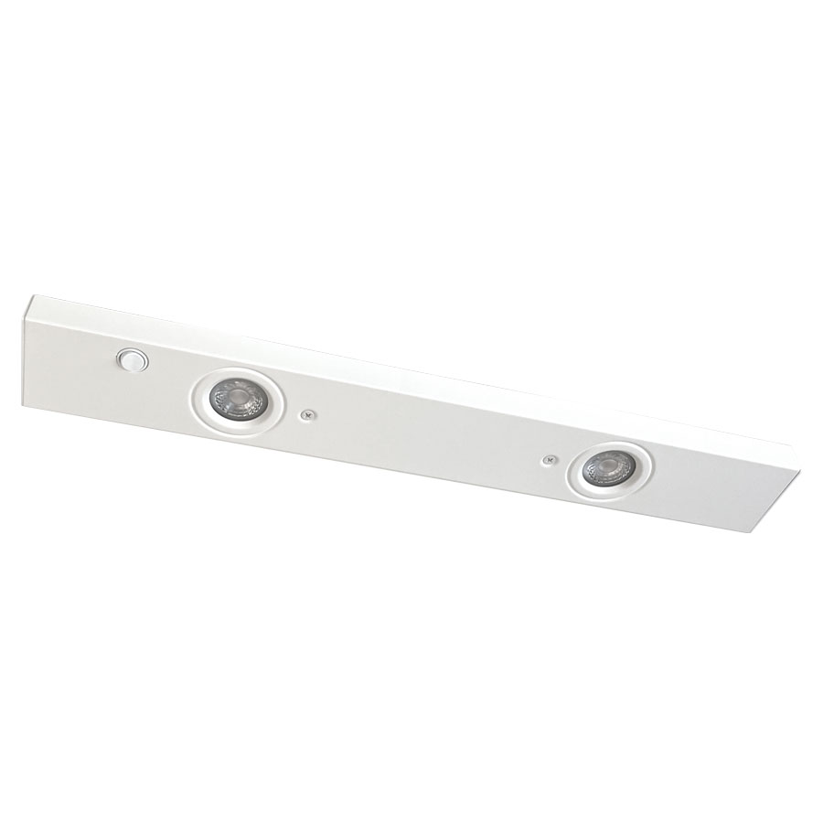 Bänkbelysning LED 2x4W Hvid Fra Lampan - Perfekt til at oplyse arbejdsflader eller skabe en hyggelig atmosf&aelig;re i k&oslash;kkenet, p&aring; kontoret eller i andre rum.