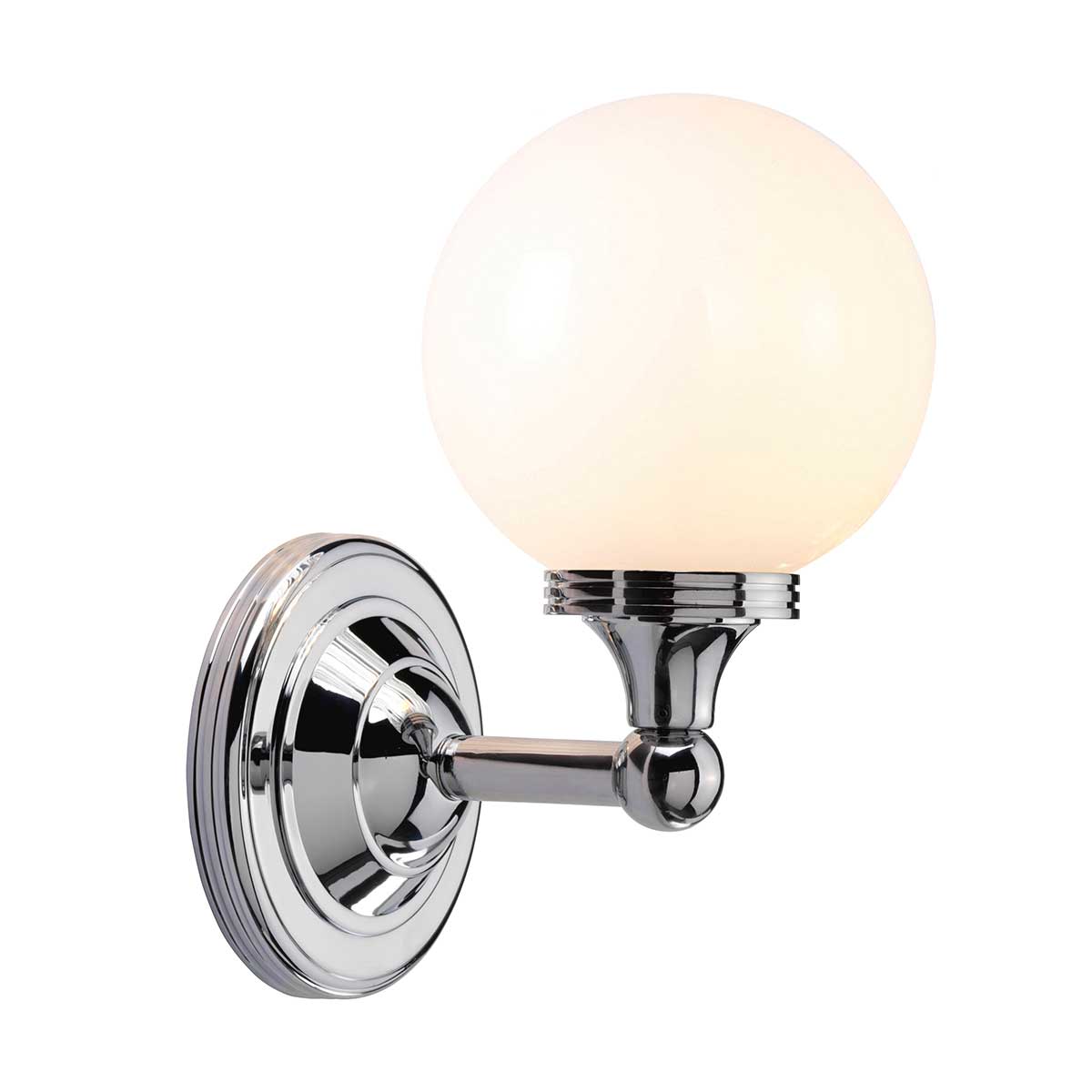 Austen Ø13 Poleret krom badeværelseslampe Fra Elstead Lighting - Austen væglampen er klassisk designet og fremstillet med materialer af højeste kvalitet, som sikrer langtidsholdbarhed.