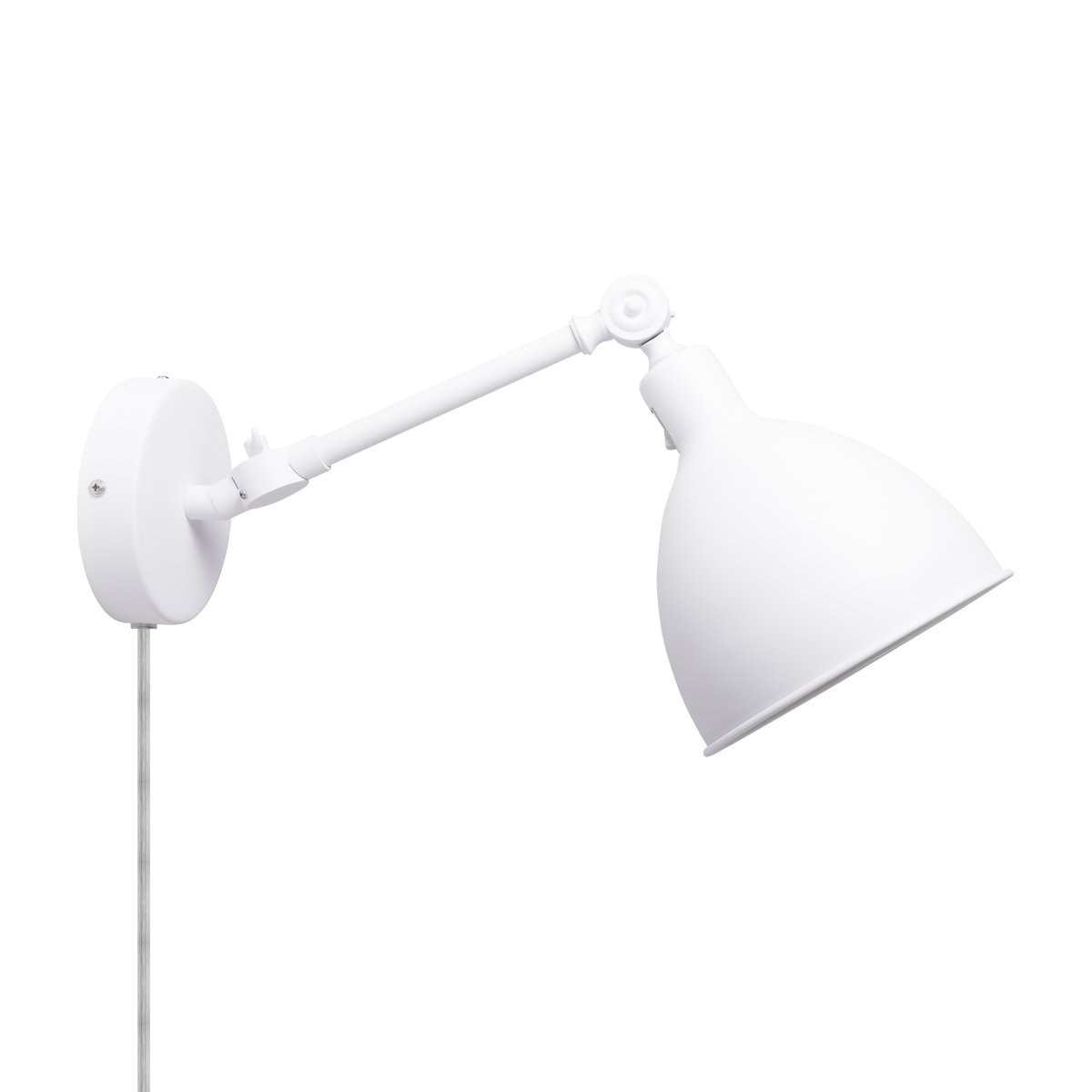 Bazar mini 50cm Sand hvid væglampe Fra By Rydéns - Bazar mini væglampe er en tilføjelse til Bazar familien; en mindre og mere letplaceret model, der passer godt både som læselampe i soveværelset, men også som ekstra lys over kogebøgerne i køkkenet!