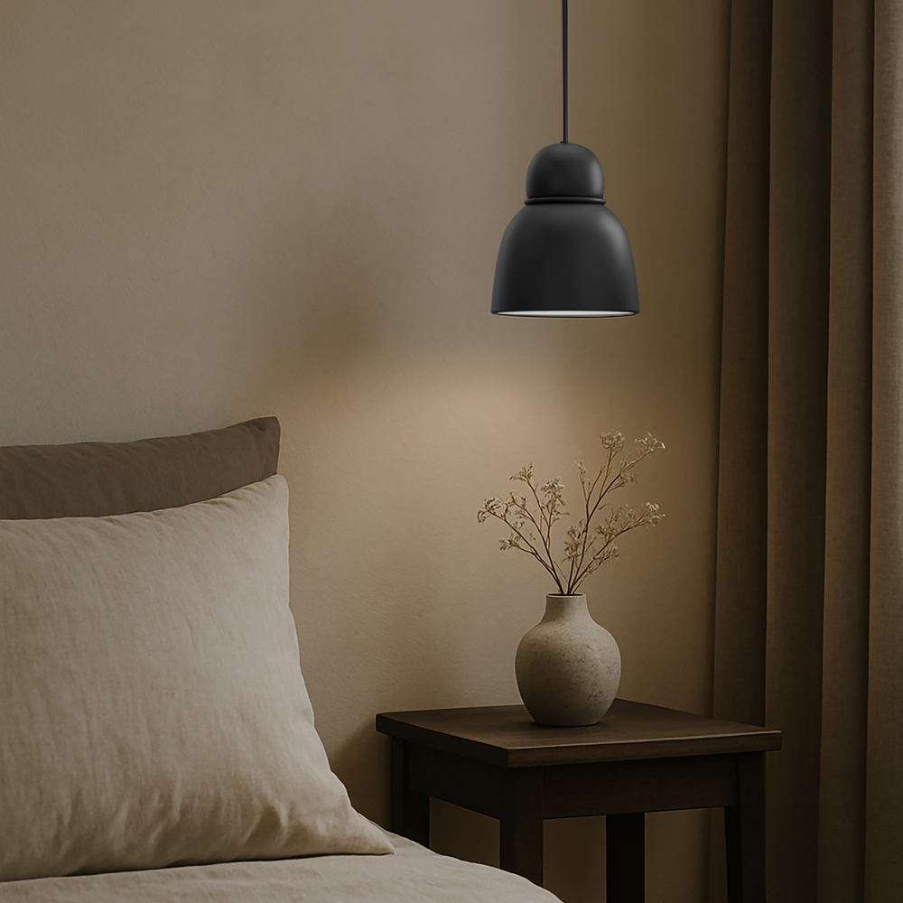 Bird Ø17 Sort loftslampe Fra Belid - Uanset hvilken farve du vælger, vil dette loftvedhæng blive et smykke i dit hjem og skabe en atmosfære af sofistikeret belysning.
