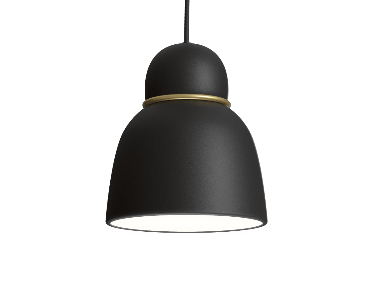Bird Ø17 Sort/messing loftslampe Fra Belid - Uanset hvilken farve du vælger, vil dette loftvedhæng blive et smykke i dit hjem og skabe en atmosfære af sofistikeret belysning.