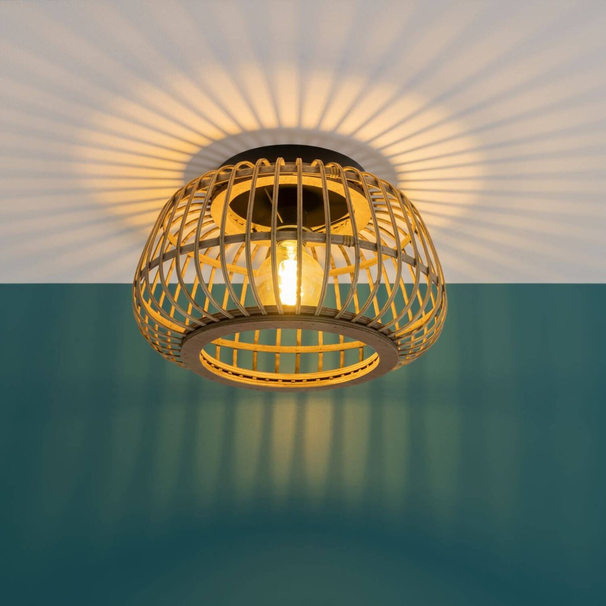 Nikka Ø40 Natur plafond Fra Brilliant - 