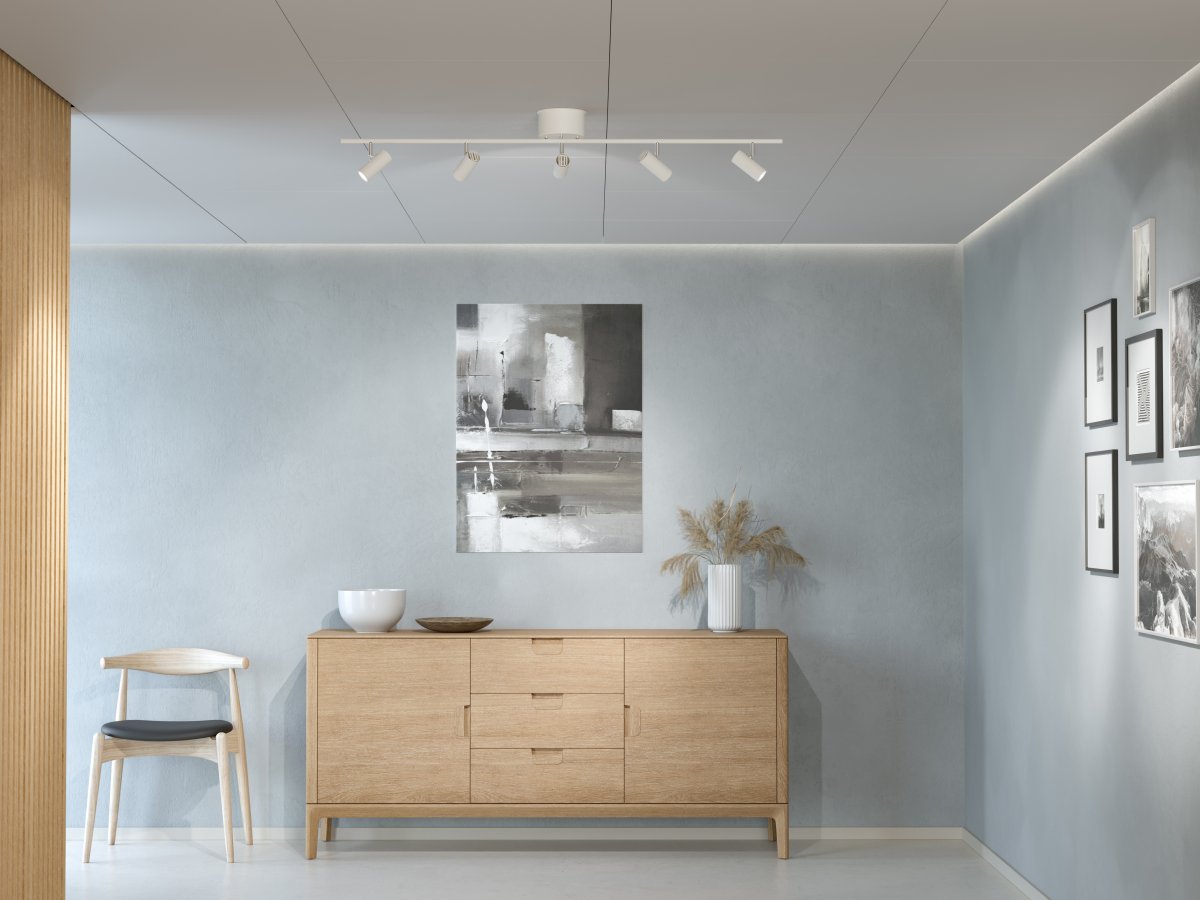 Cato 5 Mat hvid spotlight Fra Belid - Cato er inspireret af vores skandinaviske arv med et minimalistisk udtryk og materialevalg af h&oslash;j kvalitet.