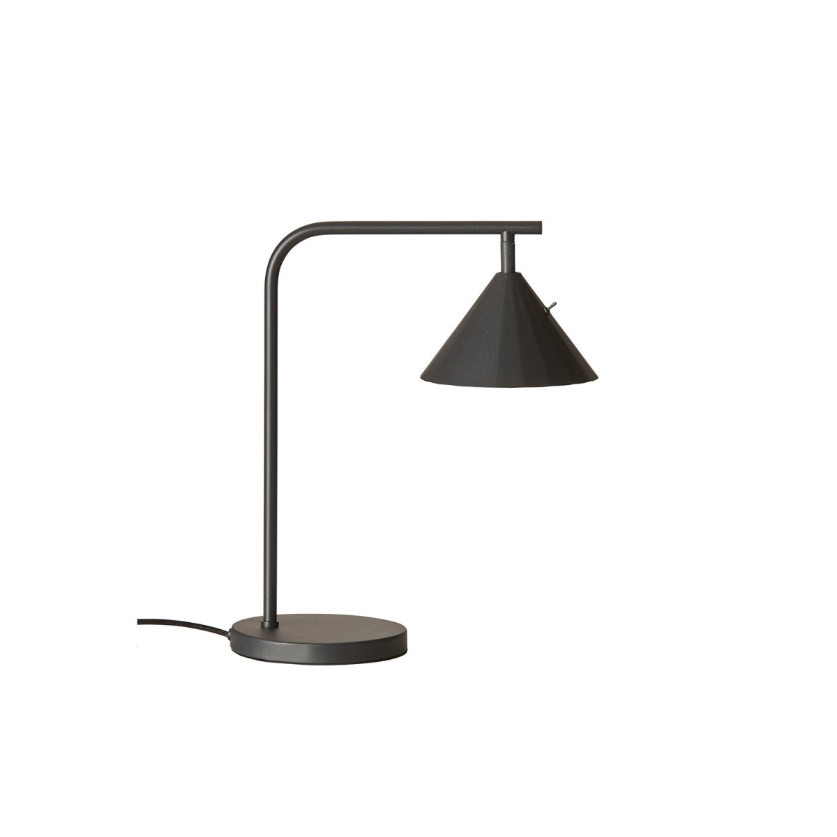 Rain 40cm Antracit bordlampe Fra CO Bankeryd - Rain bordlampe er ideel til en hyggelig læsestund, designet til at blive placeret ved sofaen eller en yndlingsstol.