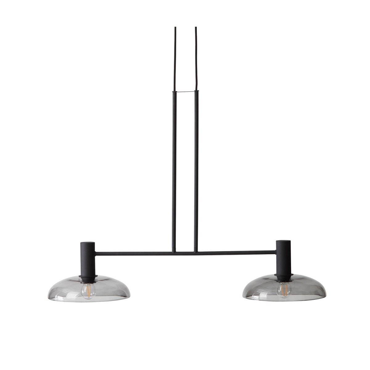 Ufo Long 80cm Sort loftslampe Fra CO Bankeryd - Ufo Long loftslampe har et modent moderne designdesign, der fremh&aelig;ver det m&oslash;blerede hjem.
