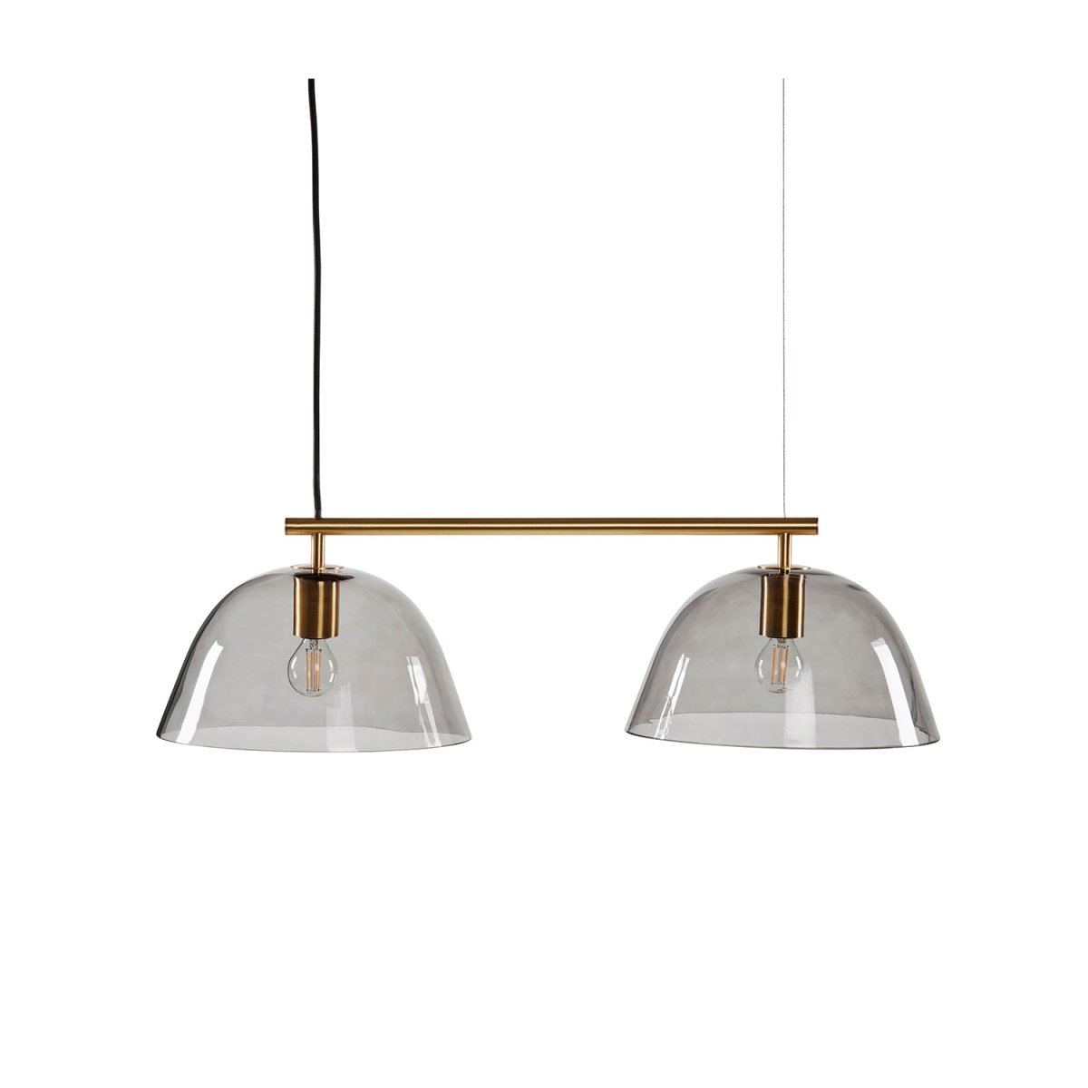 Wendo 70cm Messing loftslampe Fra CO Bankeryd - Wendo loftlampen passer perfekt over rektangulære spiseborde, da lampen giver godt lys samtidig med, at den skaber karakter i rummet.