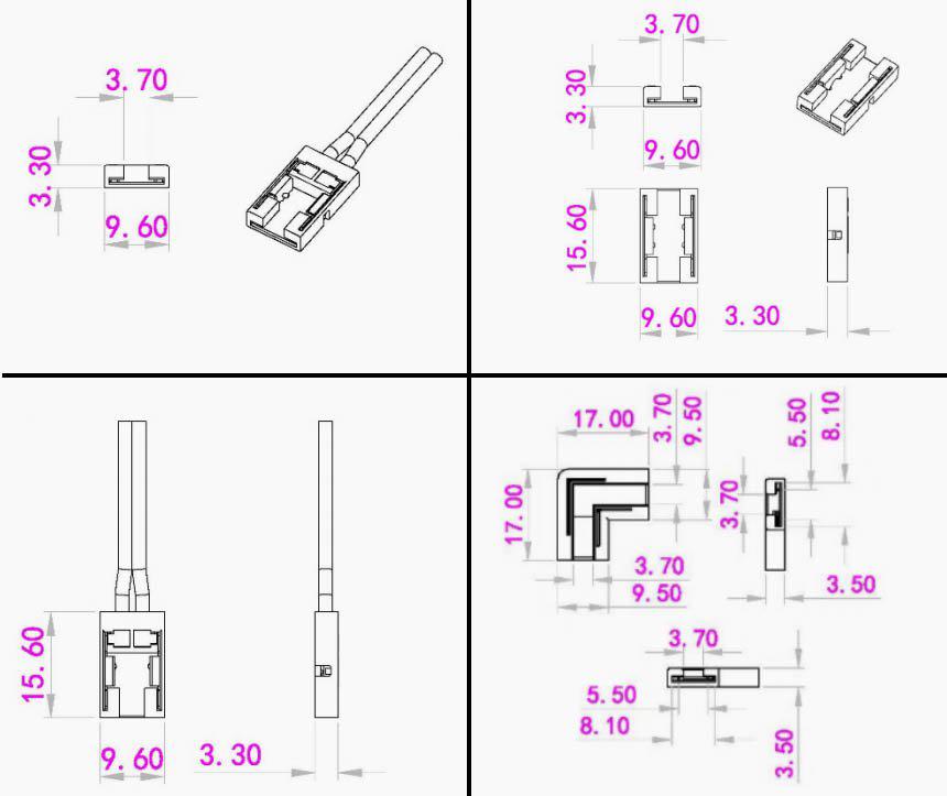 Cobby LED-strip 12V 3000K 5m Fra Designlight - Installation og fleksibilitetCobby 12V LED-strimlen kan klippes for hver 2,5 cm og kan bruges i sin fulde l&aelig;ngde eller opdeles i to separate dele med de medf&oslash;lgende jumperkabler.