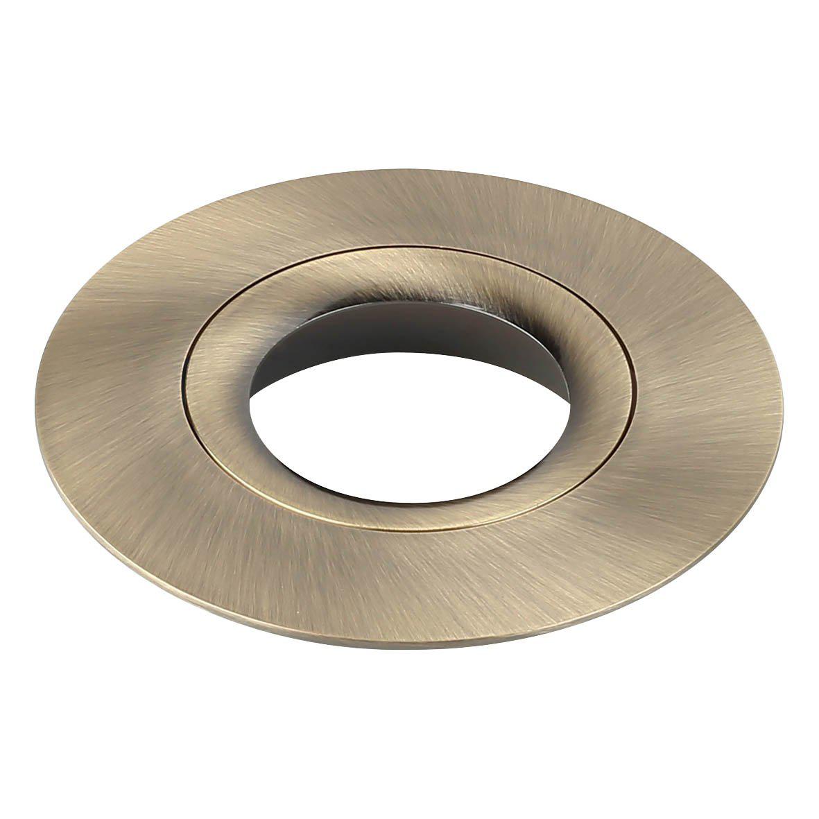 D-007 Dekorring Antik messing Fra Designlight - Udskiftelig front til downlights i D-007-serien fra Designlight.