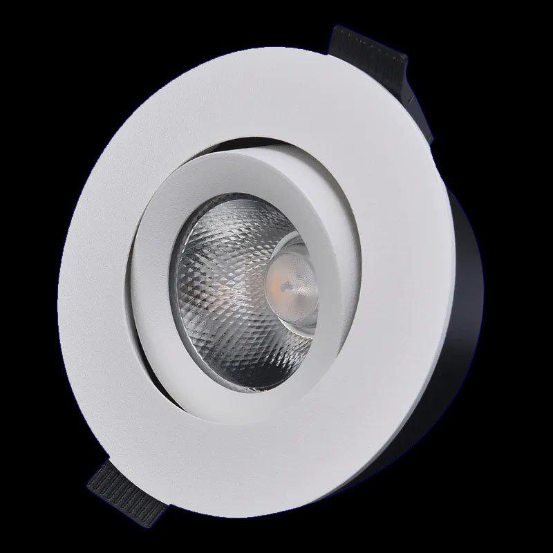 D-007 Downlight 2700K Hvid Fra Designlight - Armaturets driver og samled&aring;se (inkluderet) er designet til at blive monteret med 28 linser i kombination med 12-13 mm loftplader.