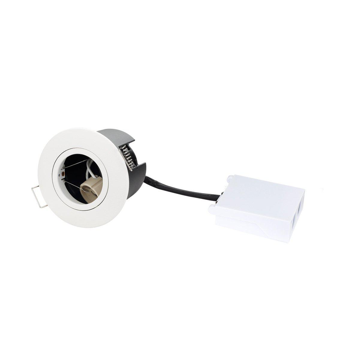 Tenny Downlight GU10 Hvid Fra Designlight - Denne downlight er designet til lyskilder med en GU10-fatning og giver dig fuld fleksibilitet til at v&aelig;lge din egen lyskilde baseret p&aring; den &oslash;nskede lysstyrke og lystemperatur.