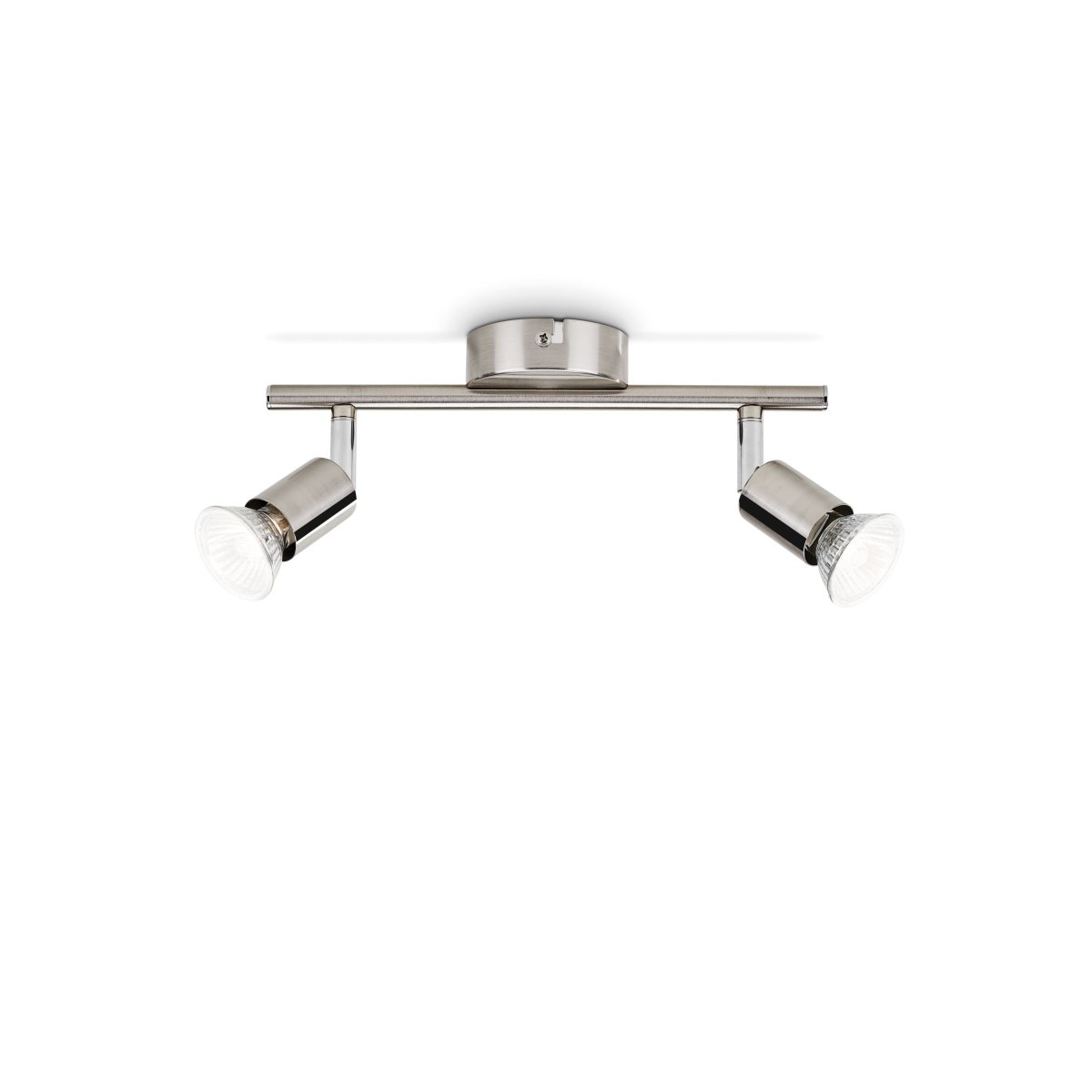 Limbali 2 Nikkel spotlight Fra Philips - Denne spotlight fra Philips er praktisk i hjemmet.
