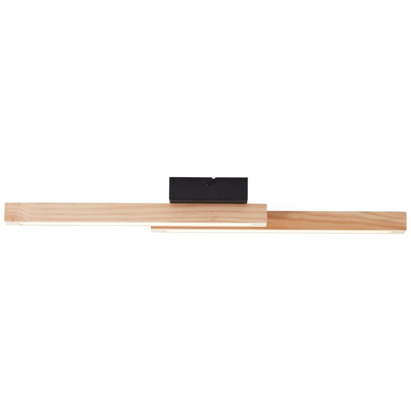 Arion 62cm Træ plafond Fra Brilliant - Med en lysstyrke på 1500 lumen og en varm hvid farvetemperatur på 3000 Kelvin skaber den en god generel belysning i rummet.