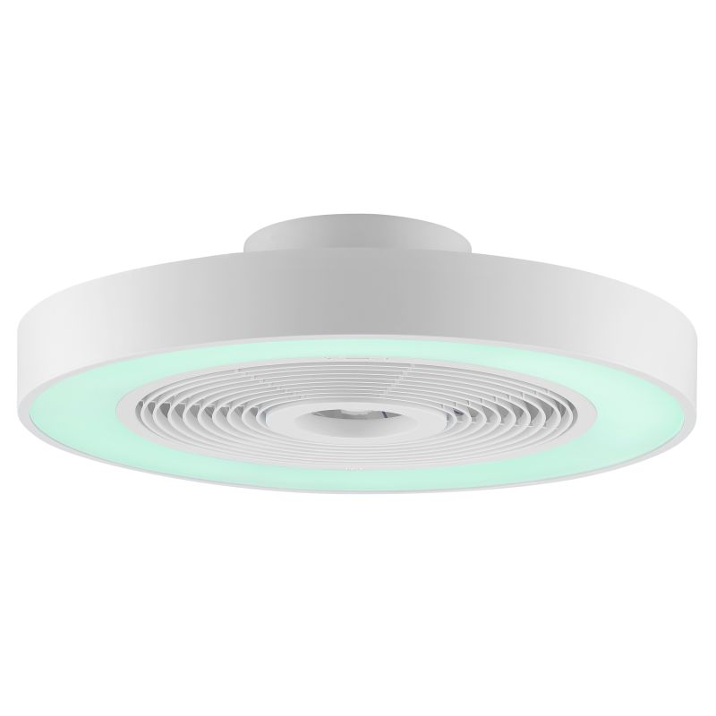 Catania Ø48 Hvid Fra Brilliant - Armaturet er ogs&aring; udstyret med IC-RGB-teknologi, der skaber bl&oslash;de farveovergange og levende lyseffekter for en unik og atmosf&aelig;risk atmosf&aelig;re.