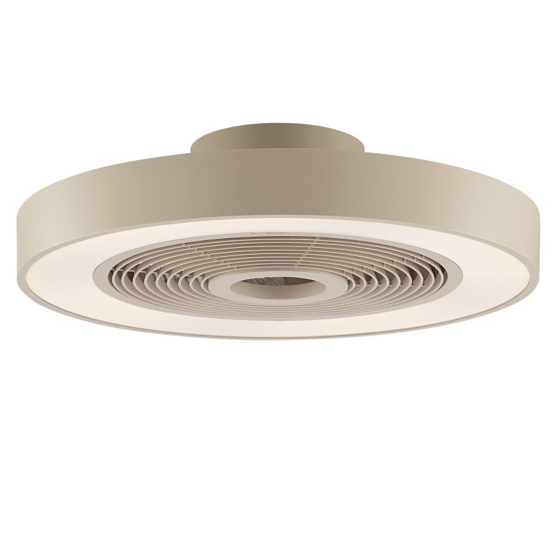 Catania Ø48 Beige Fra Brilliant - Armaturet er ogs&aring; udstyret med IC-RGB-teknologi, der skaber bl&oslash;de farveovergange og levende lyseffekter for en unik og atmosf&aelig;risk atmosf&aelig;re.