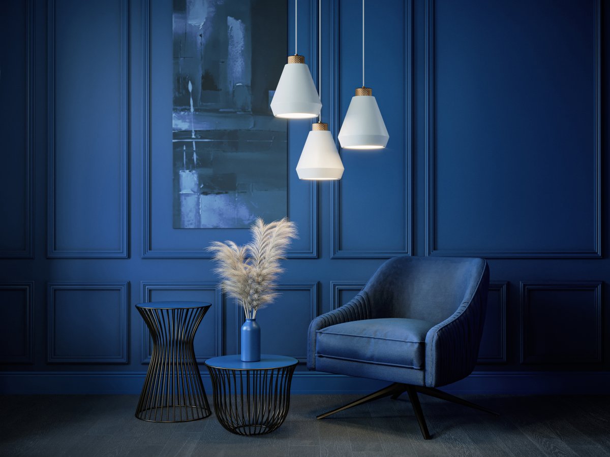 Edge Ø25 Hvid loftslampe Fra Herstal - Lad det blive en imponerende og funktionel del af din boligindretning.