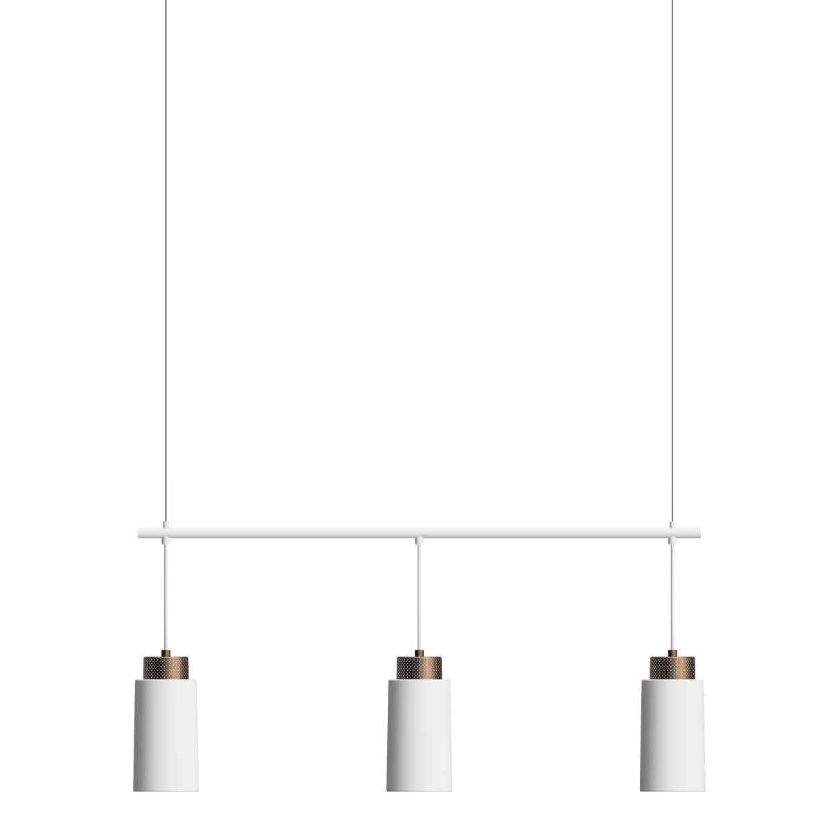Edge 100cm Hvid loftslampe Fra Herstal - Lad det blive en imponerende og funktionel del af din boligindretning.