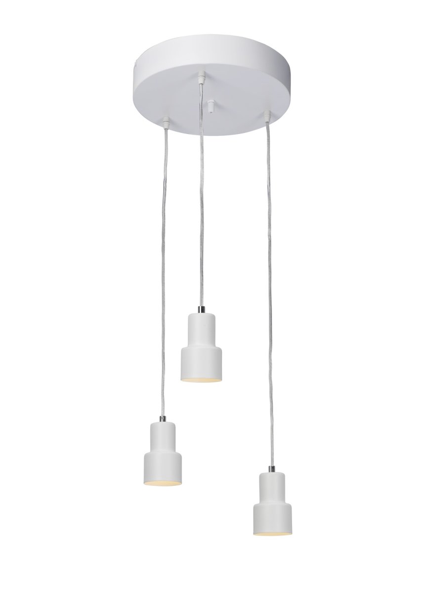Loftplade Hvid Fra Cottex - Perfekt til at skabe en minimalistisk og diskret installation, der passer ind i ethvert rum.