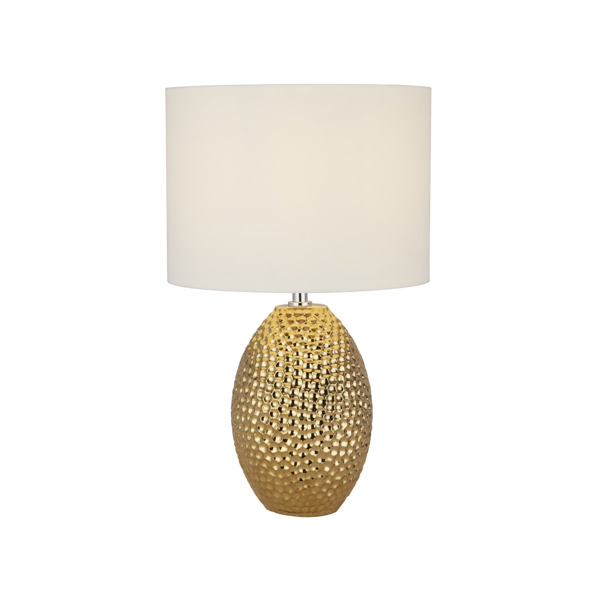Nadine 30cm Guld bordlampe Fra Searchlight - Forbedr indretningen i dit hjem med Nadine bordlampen.