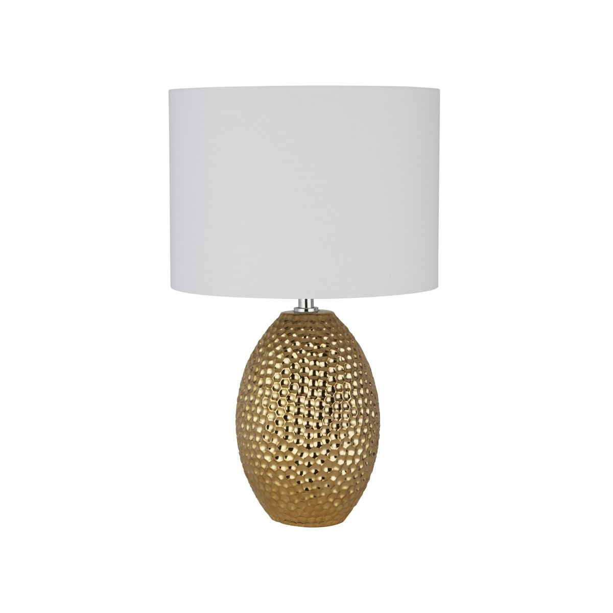 Nadine 30cm Guld bordlampe Fra Searchlight - Forbedr indretningen i dit hjem med Nadine bordlampen.