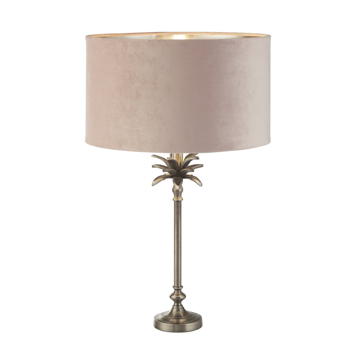 Palm 45cm Lyserød bordlampe Fra Searchlight - Palm bordlampe er den perfekte kombination af stil og funktion.