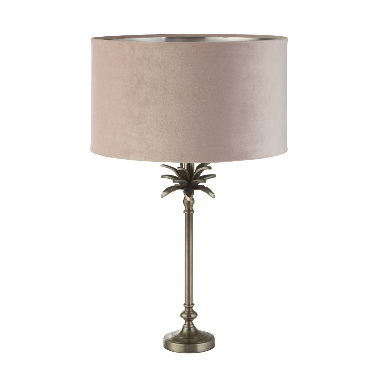 Palm 45cm Lyserød bordlampe Fra Searchlight - Palm bordlampe er den perfekte kombination af stil og funktion.