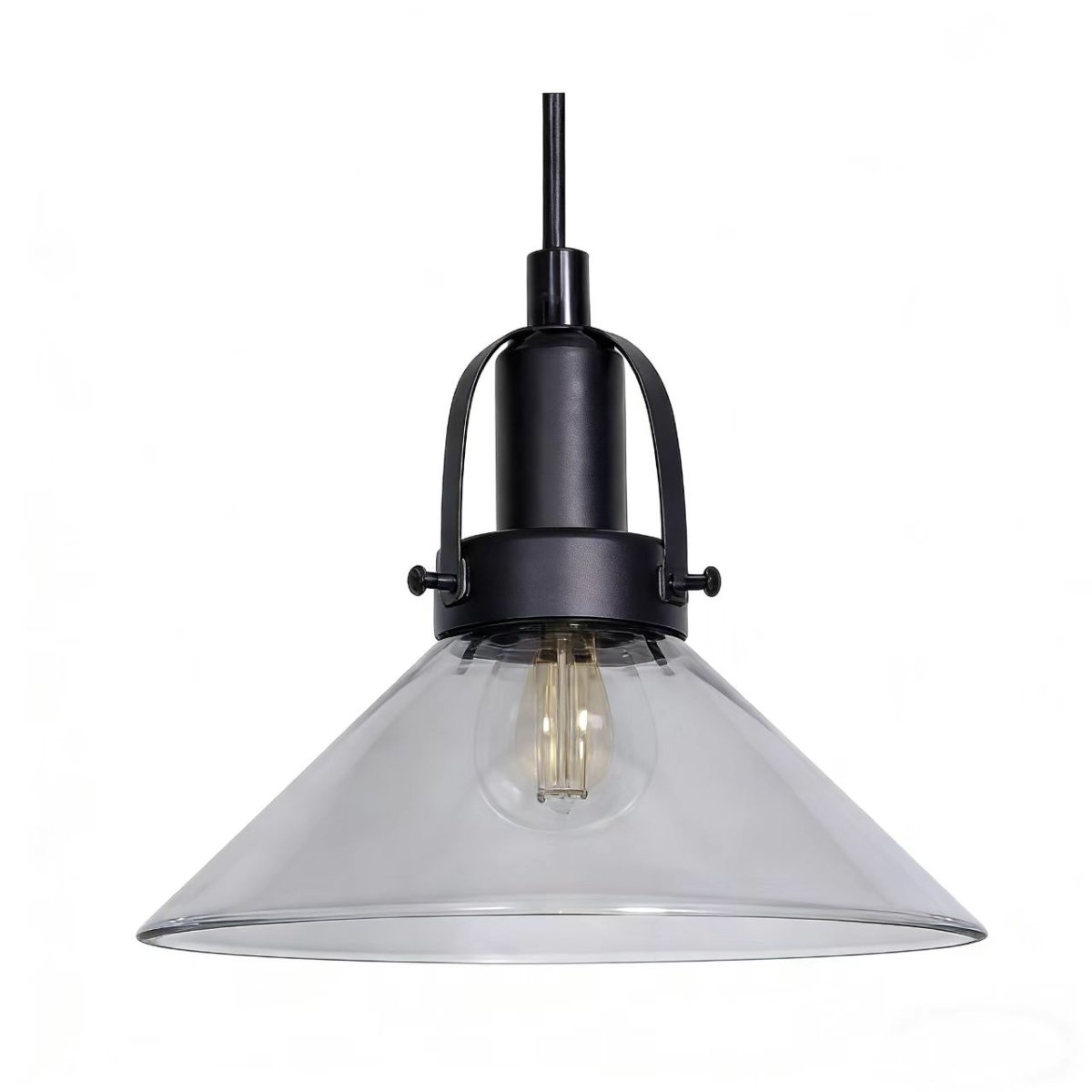 Mäster Ø20 Sort/Røget vindueslampe Fra Lampan - M&auml;ster vindueslampe er en stilfuld og moderne lampe, der passer perfekt ind i b&aring;de klassiske og moderne hjem.