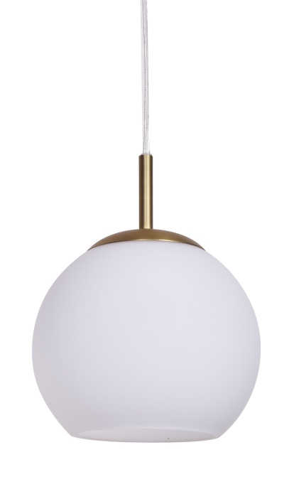  Globi Ø15 Messing/hvid vindueslampe Fra Nordic Lighting - Globi vindueslampen er en stilfuld og moderne lampe, der giver rummet en varm og hyggelig f&oslash;lelse.