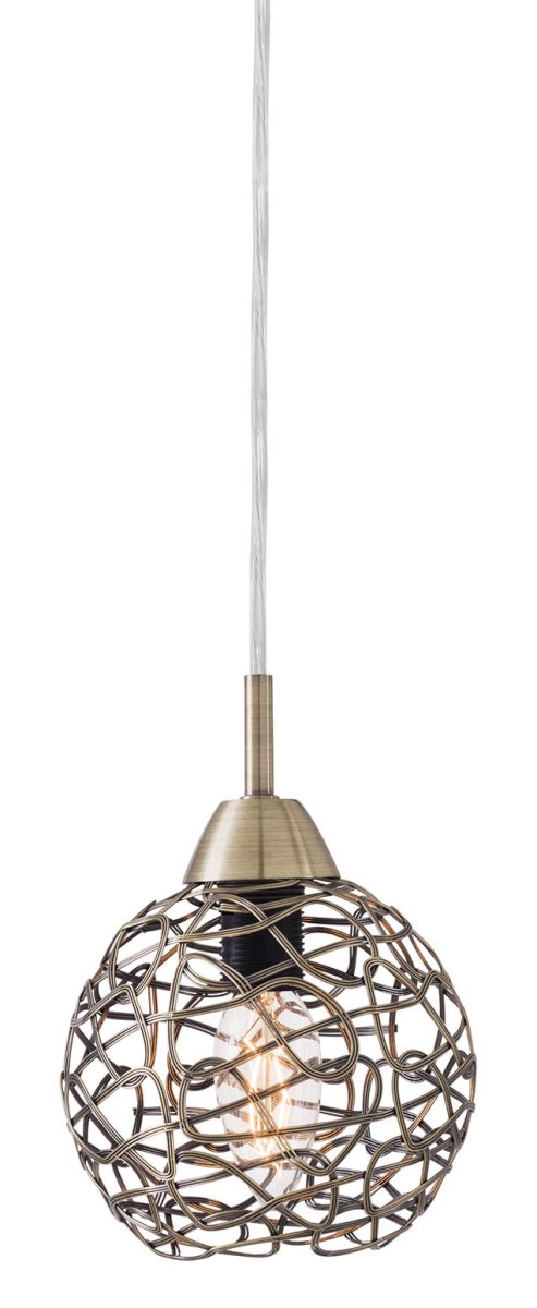 Excel Ø13 Antik messing vindueslampe Fra Cottex - Den &aring;bne metalsk&aelig;rm tilf&oslash;jer en moderne og elegant f&oslash;lelse, hvilket g&oslash;r den til en i&oslash;jnefaldende detalje i ethvert vindue.