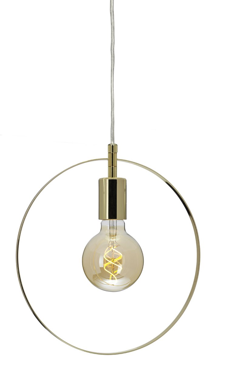 Spartan ringo Ø30 Messing vindueslampe Fra Cottex - Spartan Ringo vindueslampe i metal er en minimalistisk og moderne lampe, der giver et stilrent udtryk til dit hjem.