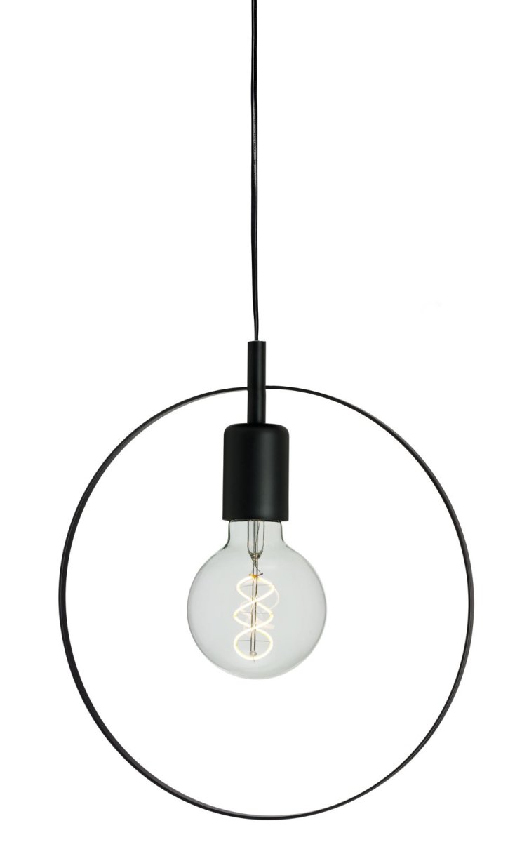 Spartan ringo Ø30 Sort vindueslampe Fra Cottex - Spartan Ringo vindueslampe i metal er en minimalistisk og moderne lampe, der giver et stilrent udtryk til dit hjem.