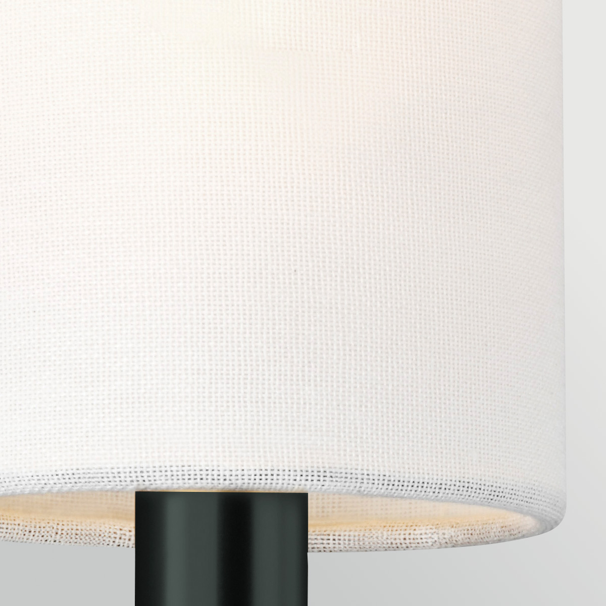 Brianna 36cm Sort væglampe Fra Elstead Lighting - Brianna er en dekorativ v&aelig;glampe med et luftigt, minimalistisk design.