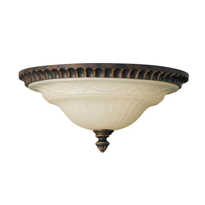 Drawing Room Ø33 Bronze plafond Fra Elstead Lighting - Drawing Room &auml;r en kollektion i klassisk edvardiansk stil.