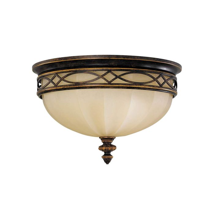 Drawing Room Ø35 Bronze plafond Fra Elstead Lighting - Drawing Room &auml;r en kollektion i klassisk edvardiansk stil.