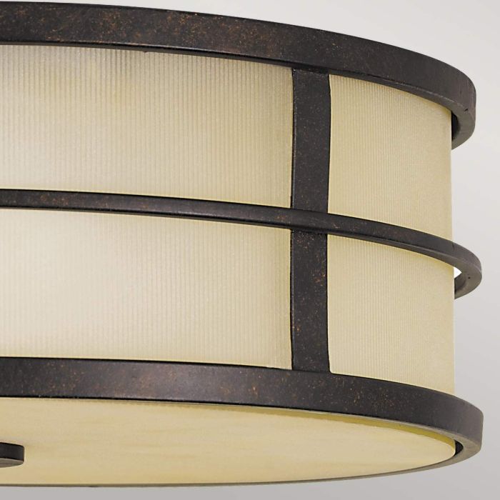 Fusion Ø34 Bronze plafond Fra Elstead Lighting - 