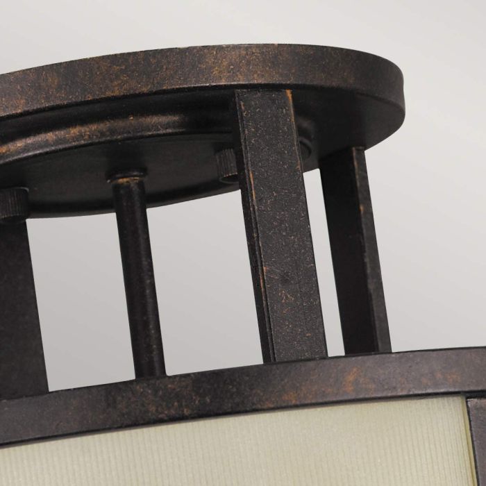 Fusion Ø34 Bronze plafond Fra Elstead Lighting - 