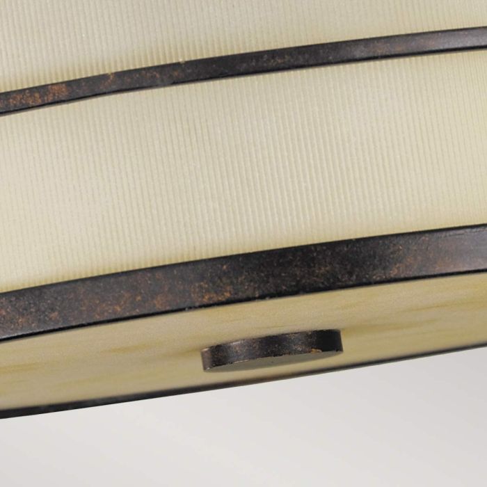 Fusion Ø34 Bronze plafond Fra Elstead Lighting - 