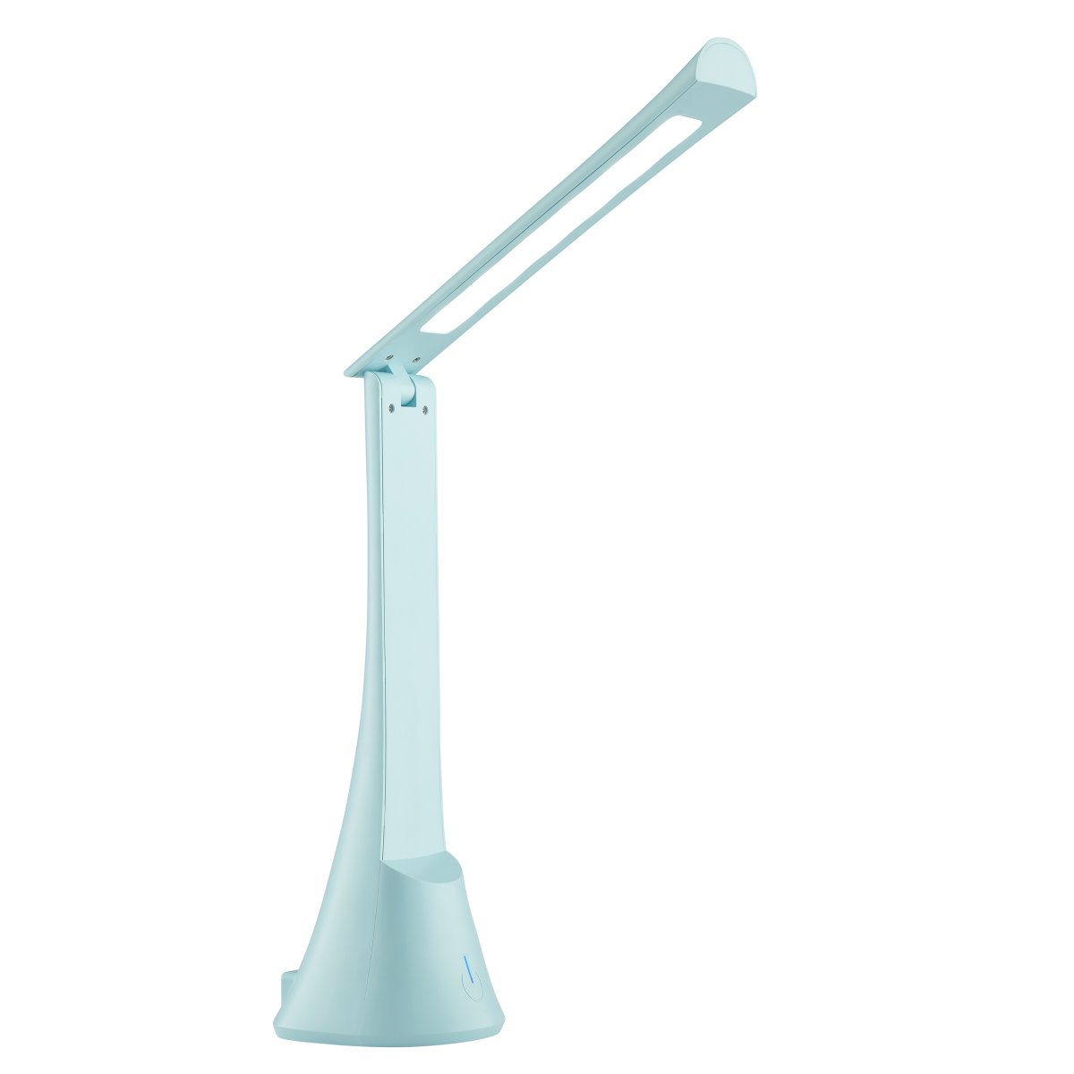 Idana 37cm Blå børnelampe Fra Brilliant - Idana er en stilfuld og praktisk skrivebordslampe lavet af slidst&aelig;rkt plastik i en flot lysebl&aring; sk&aelig;rm, perfekt til ethvert b&oslash;rnev&aelig;relse, hjemmekontor eller arbejdshj&oslash;rne.