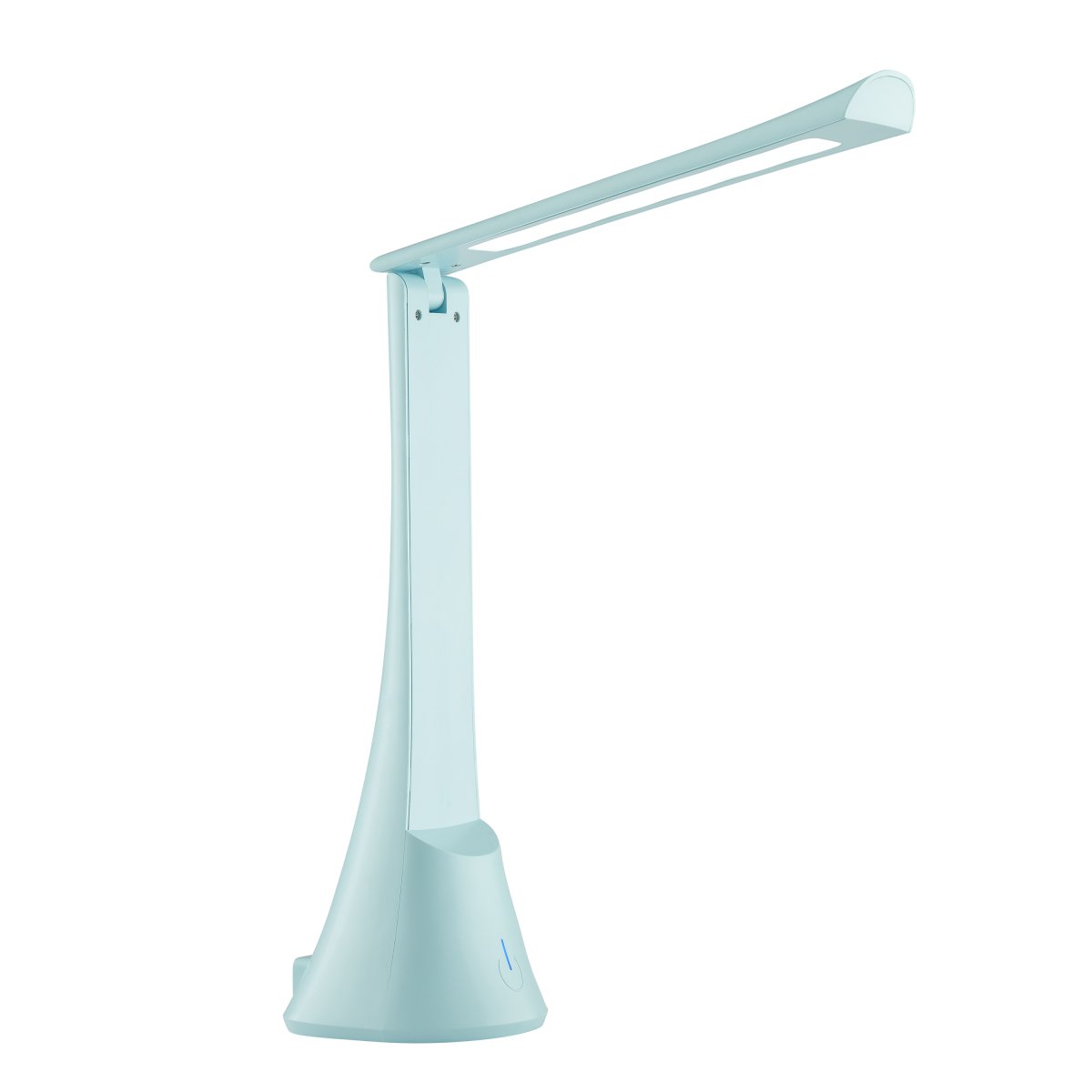 Idana 37cm Blå børnelampe Fra Brilliant - Idana er en stilfuld og praktisk skrivebordslampe lavet af slidst&aelig;rkt plastik i en flot lysebl&aring; sk&aelig;rm, perfekt til ethvert b&oslash;rnev&aelig;relse, hjemmekontor eller arbejdshj&oslash;rne.