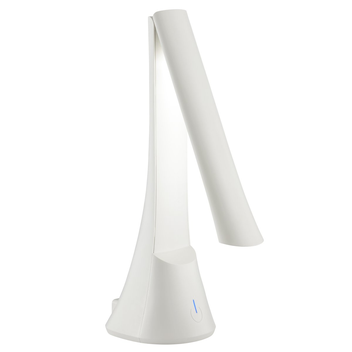 Idana 37cm Hvid børnelampe Fra Brilliant - Idana er en stilfuld og praktisk skrivebordslampe lavet af slidst&aelig;rkt plastik i hvid, perfekt til ethvert b&oslash;rnev&aelig;relse, hjemmekontor eller arbejdshj&oslash;rne.