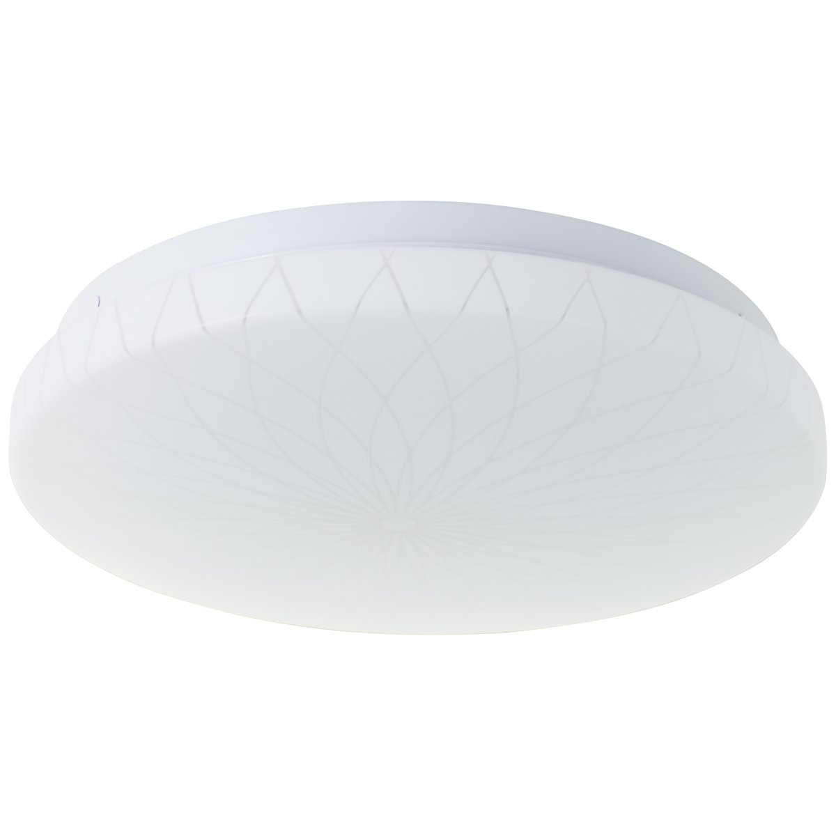 Farah Ø26 Hvid plafond Fra Brilliant - Den integrerede LED-lyskilde giver et varmt hvidt lys p&aring; 3000K og har en lysstyrke p&aring; 1400 lumen - perfekt til at skabe et behageligt og godt oplyst milj&oslash; i for eksempel en entr&eacute; eller et k&oslash;kken.