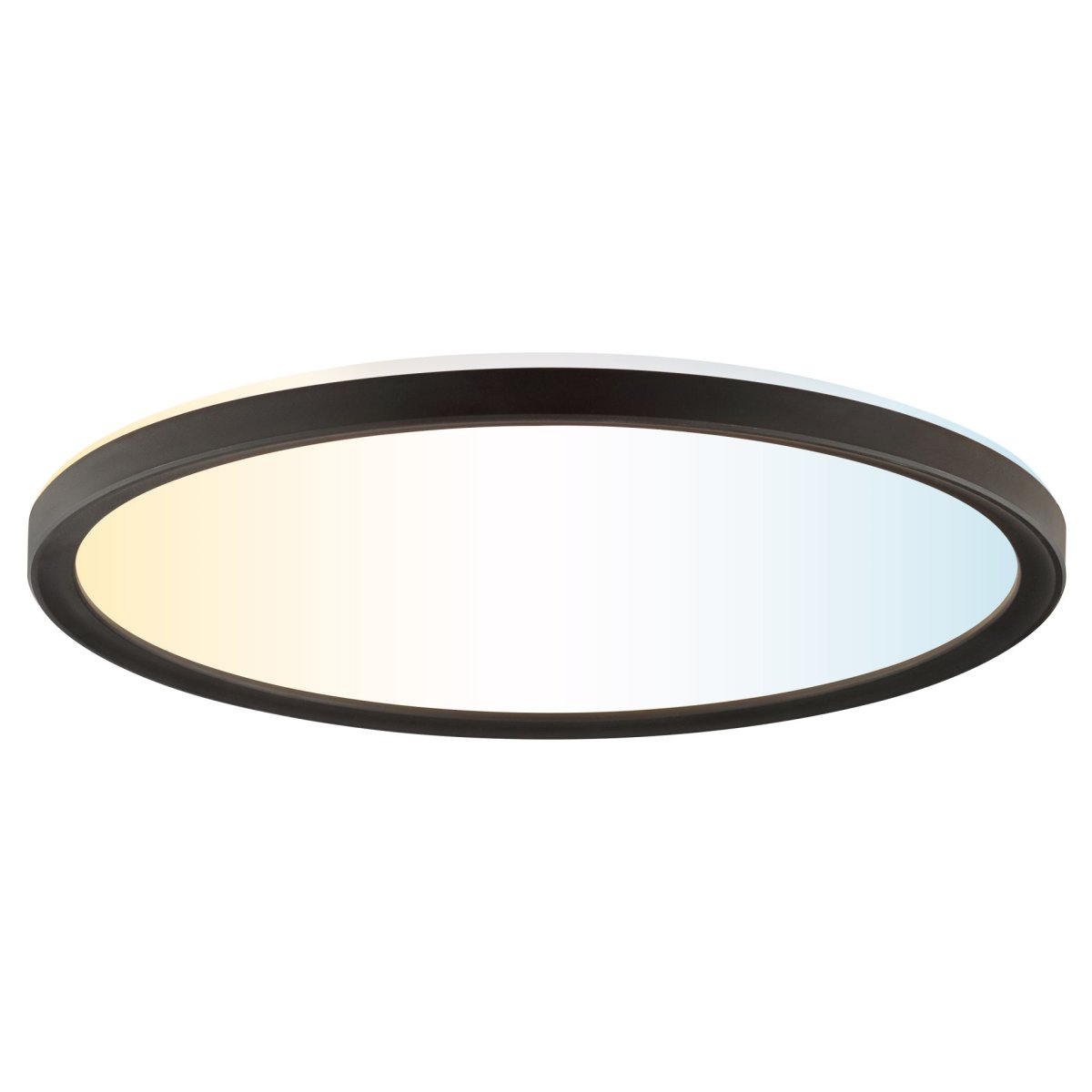 Avola Ø42 Sort plafond Fra Brilliant - Avola er en stilfuld loftlampe med et hvidt lyspanel og sort ramme, der giver et moderne og minimalistisk look.