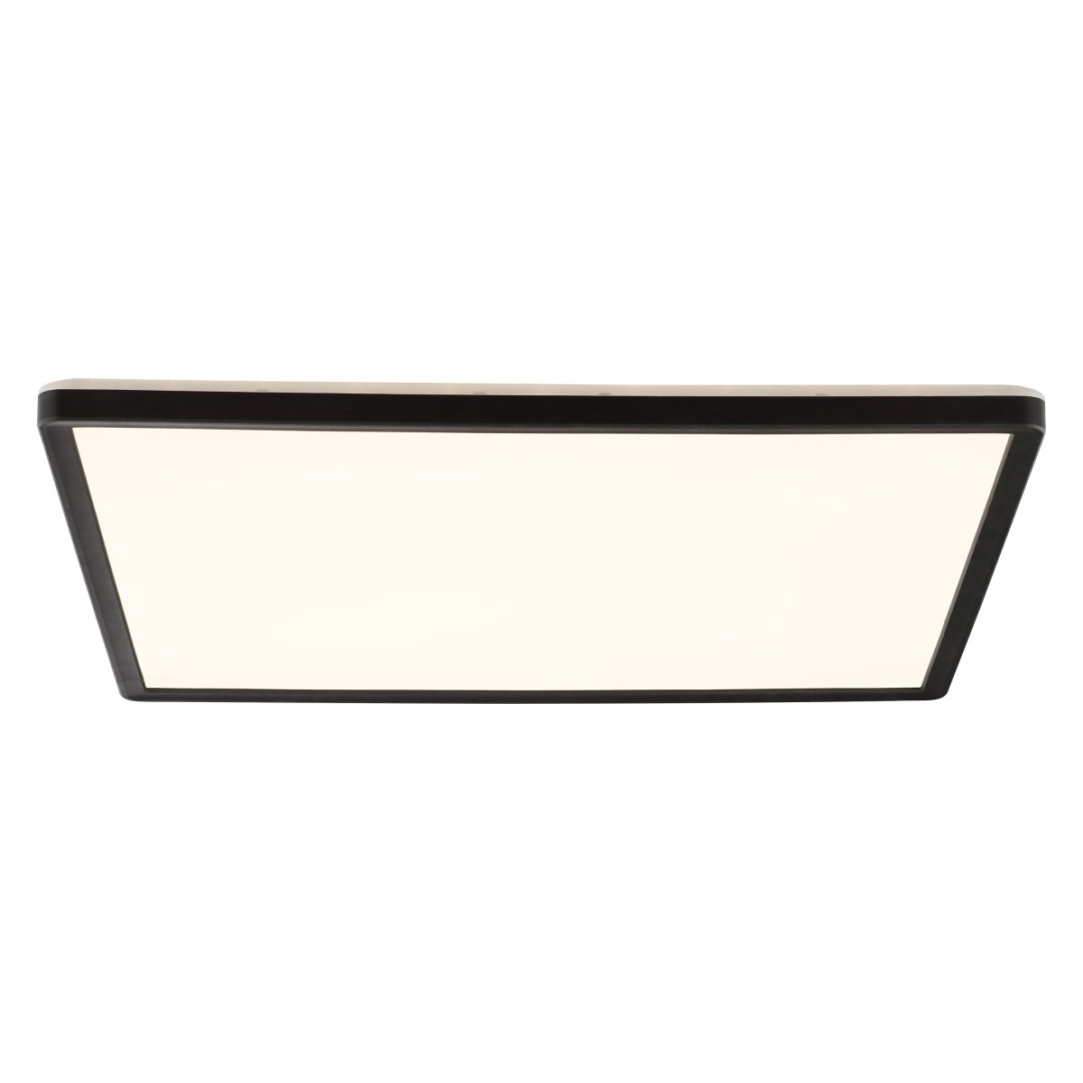 Avola 42cm Sort plafond Fra Brilliant - Avola er en moderne loftslampe lavet udelukkende af plastik med en sort ramme, der elegant omgiver et integreret LED-panel.