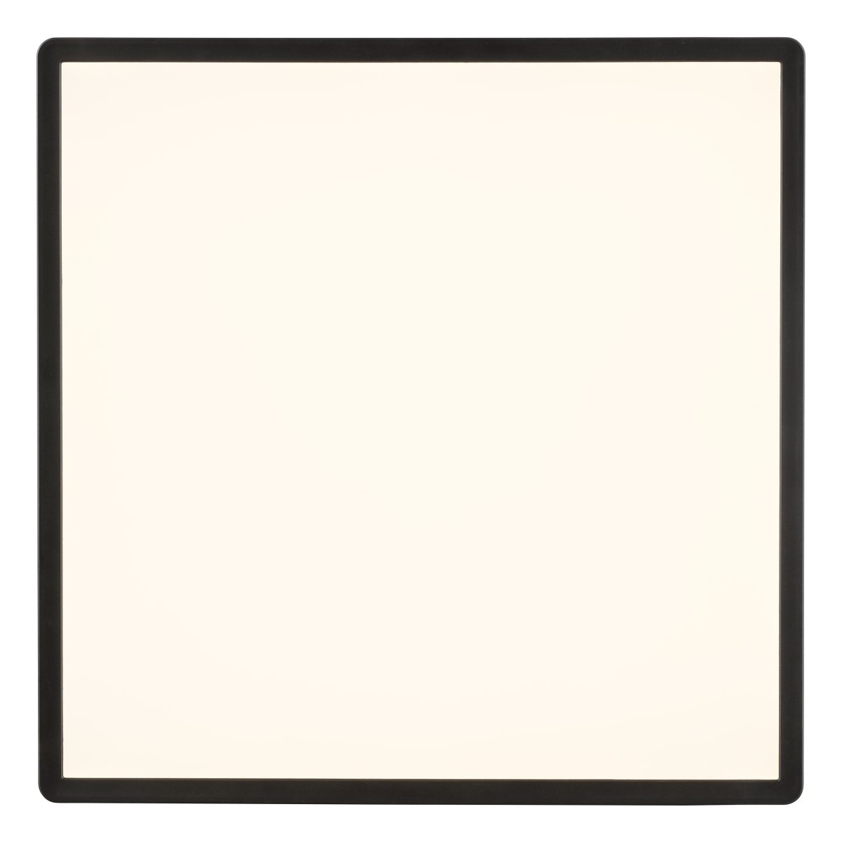 Avola 42cm Sort plafond Fra Brilliant - Avola er en moderne loftslampe lavet udelukkende af plastik med en sort ramme, der elegant omgiver et integreret LED-panel.
