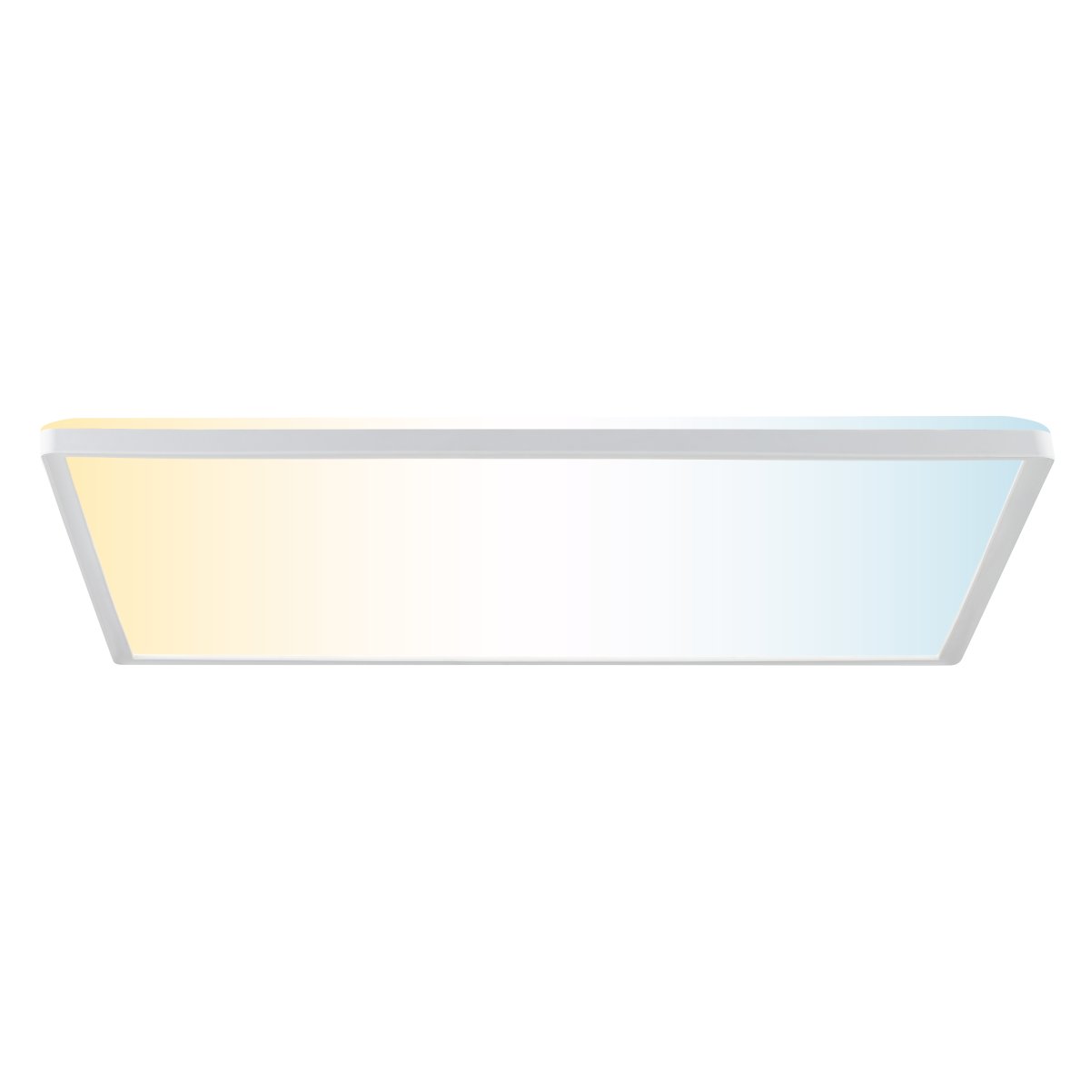 Avola 56cm Hvid plafond Fra Brilliant - Avola er en moderne loftslampe lavet udelukkende af plastik med en hvid ramme, der elegant omgiver et integreret LED-panel.