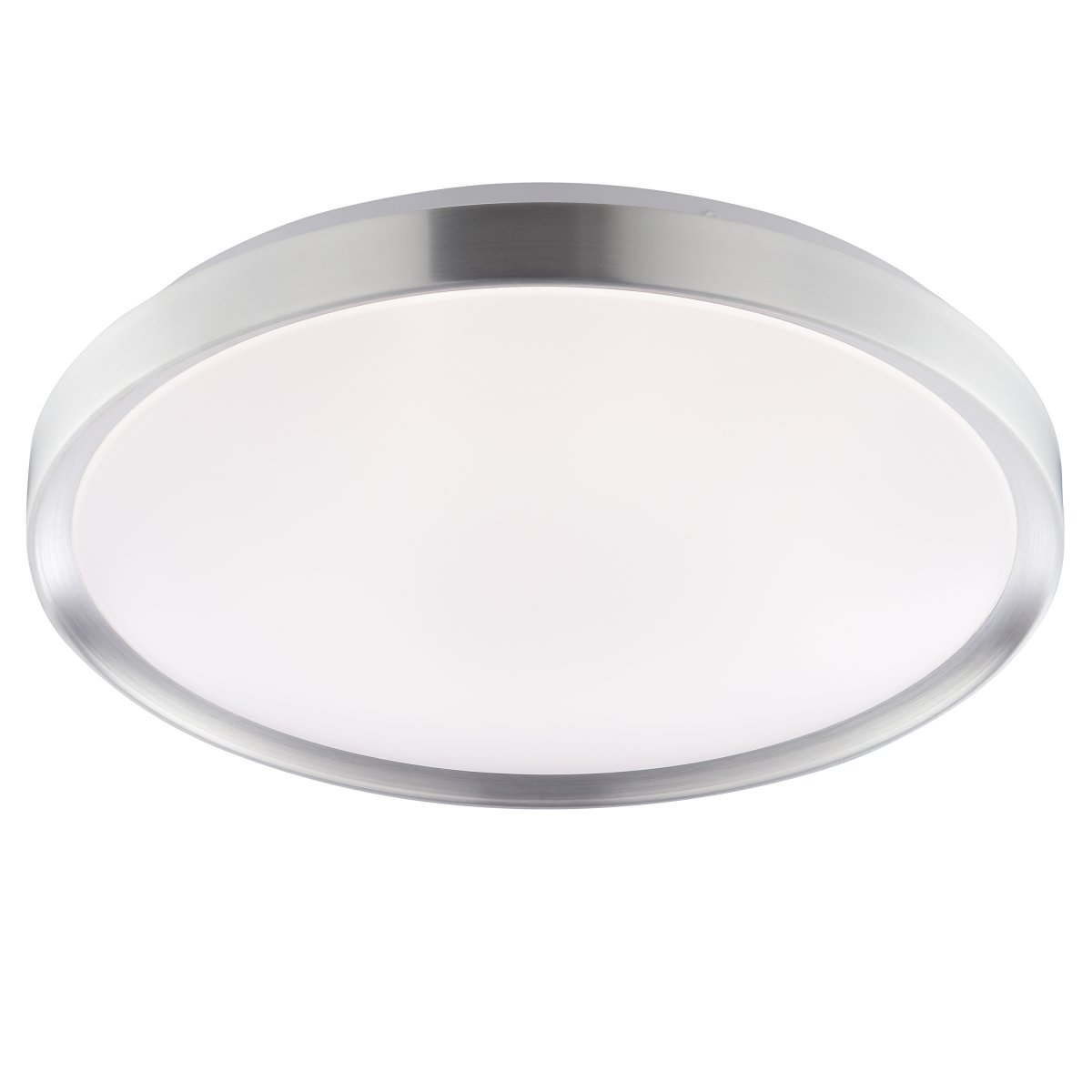 Fancia Ø40 Krom plafond Fra Brilliant - Fancia er en stilfuld loftslampe i metal og plastik med en forkromet ramme, der giver den et moderne look, der passer ind i de fleste rum.