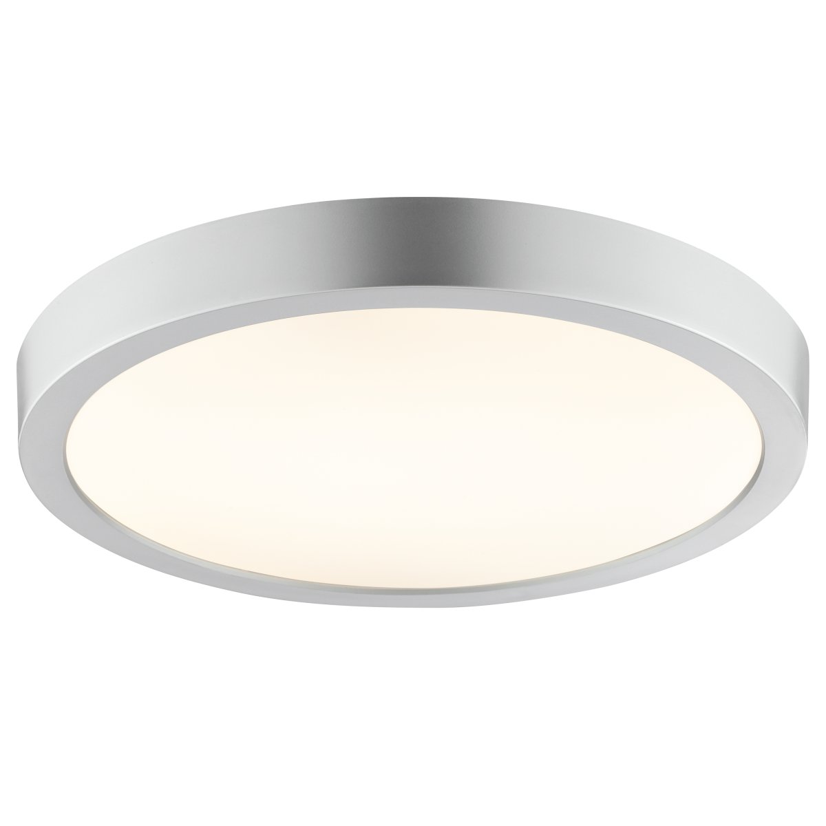Jade Ø28 Sølv badeværelseslampe Fra Brilliant - Lampen er IP44-klassificeret og er ideel til badev&aelig;relser, vaskerum eller andre v&aring;drum, hvor h&oslash;j lysstyrke og holdbarhed er p&aring;kr&aelig;vet.