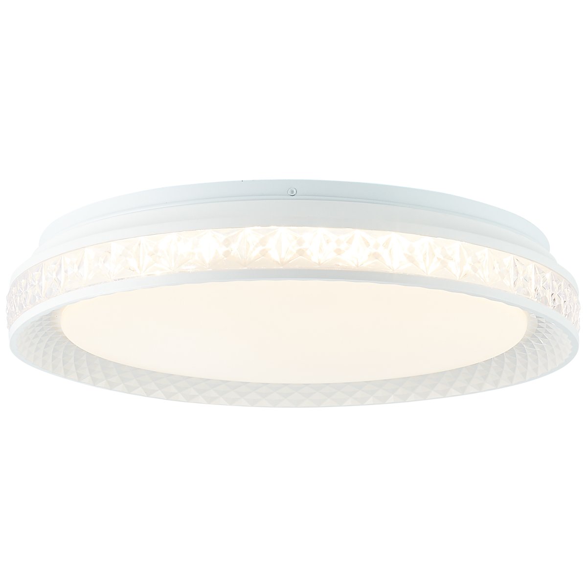 Burlie Ø40 Hvid plafond Fra Brilliant - Derudover er fjernbetjeningen udstyret med en natlysfunktion, perfekt til placering i sovev&aelig;relset.